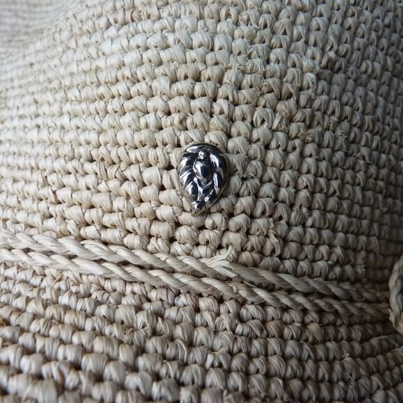 Helen Kaminski wide brim raffia hat OS - Picture 4 of 4